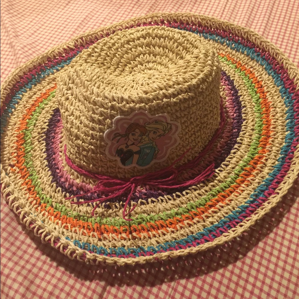 Disney Frozen Straw Beach Hat